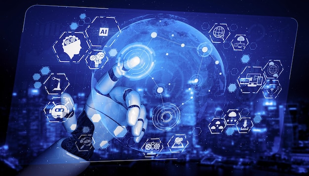 Tecnologia de inteligência artificial para transformação digital corporativa